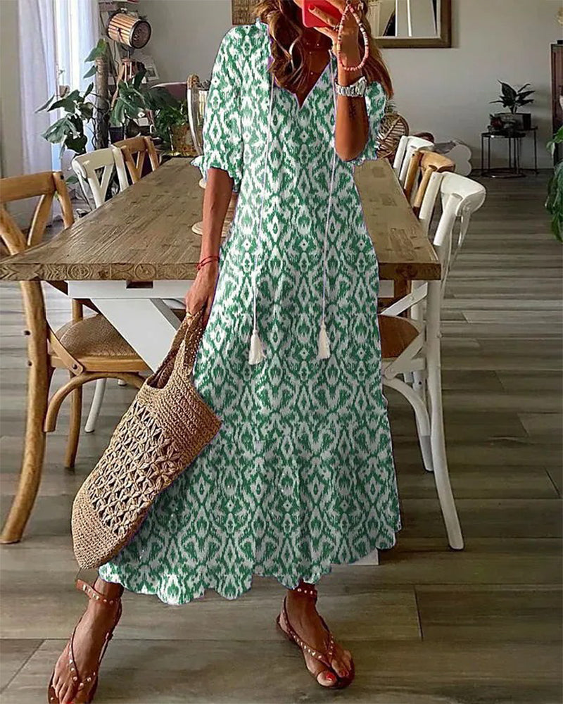 Maud | Elegante Boho Jurk