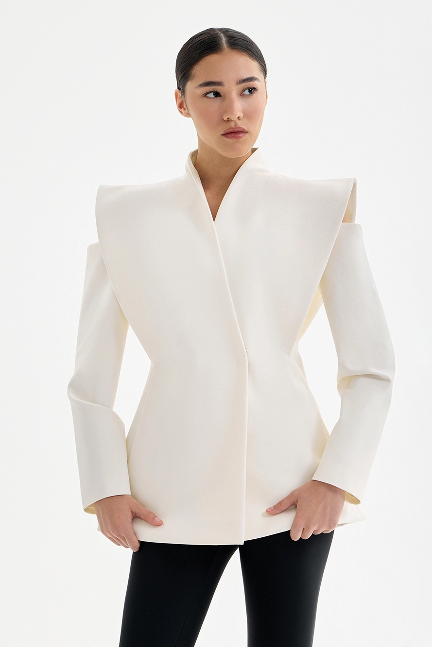Valeria | Sculpturaal Schouderblazer