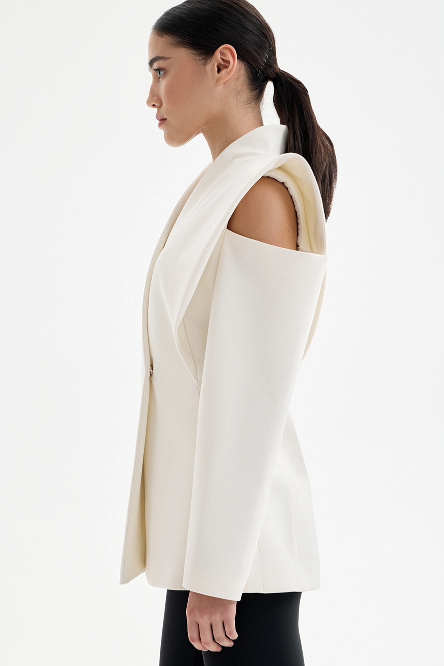 Valeria | Sculpturaal Schouderblazer
