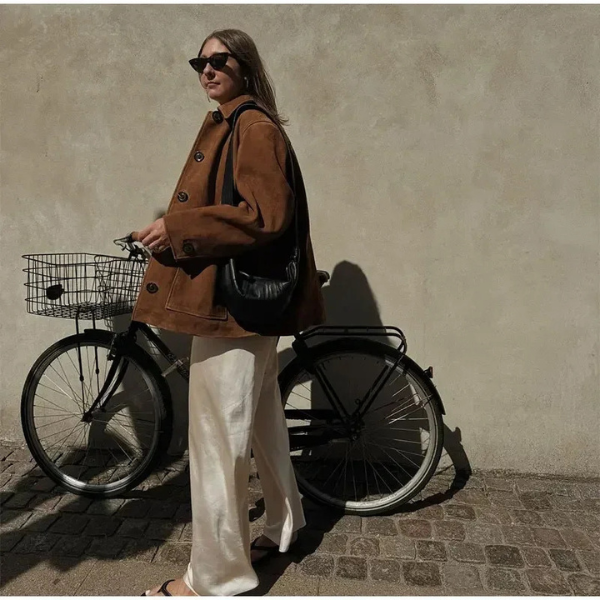Tana| Suede Statement Coat
