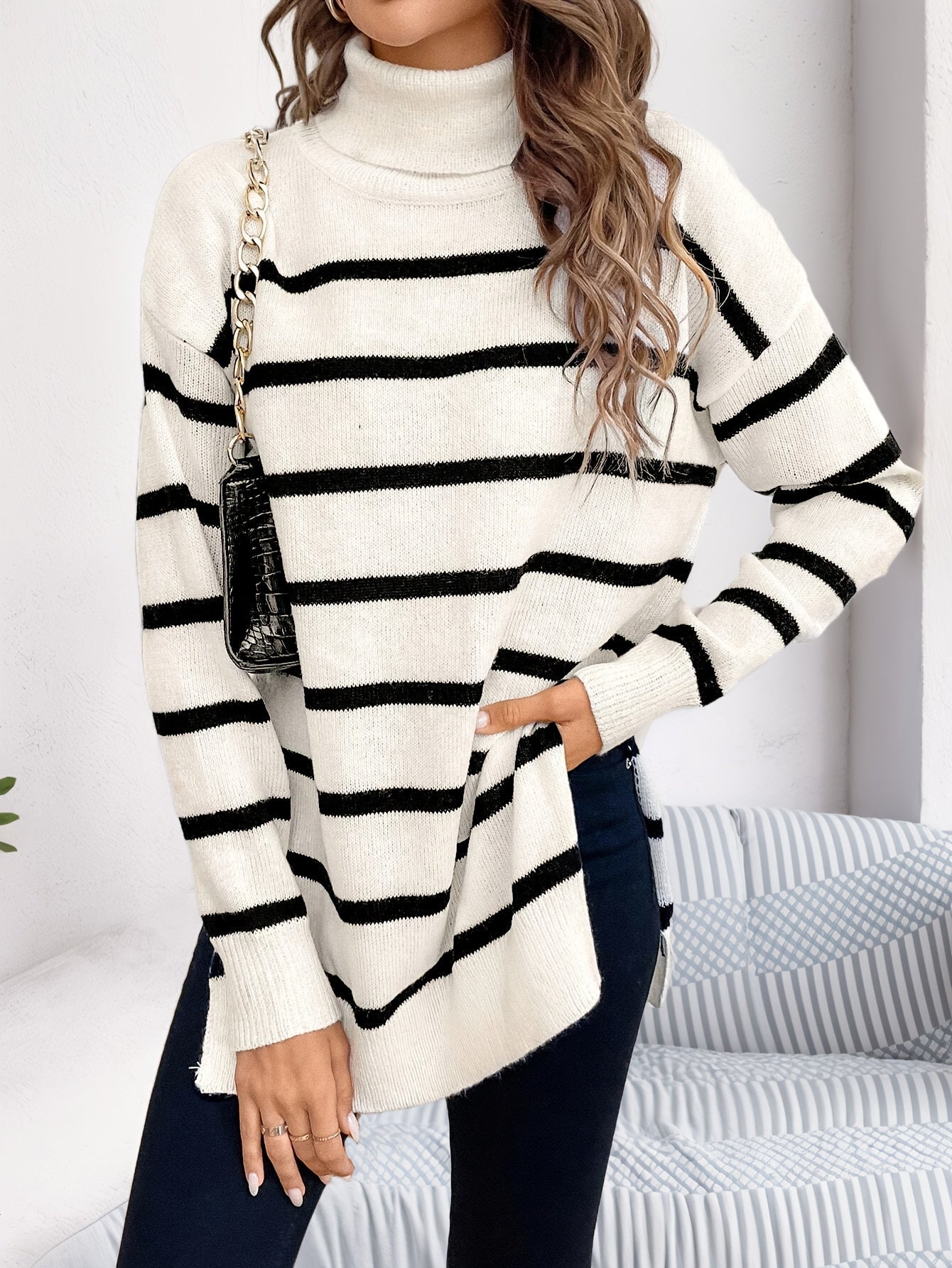 Naomi | Gestreepte Trui