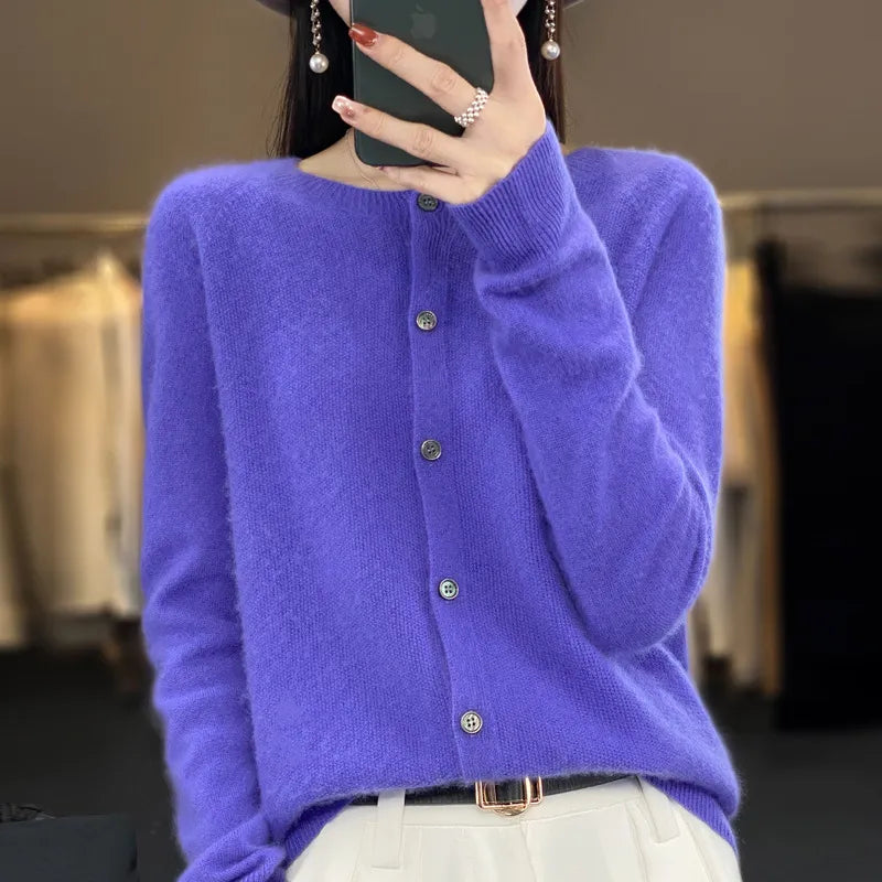 Natasha| Elegante Knoopjes Cardigan