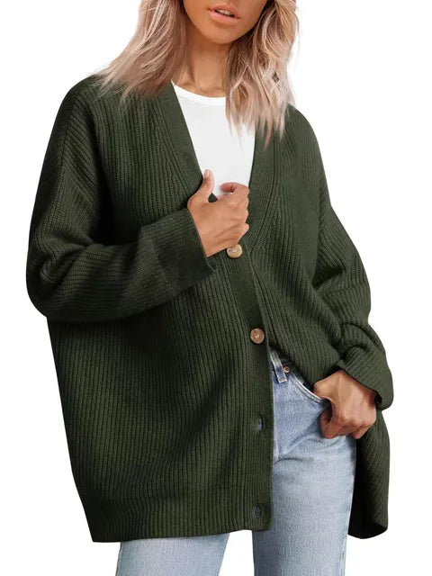 Abigail | Elegante Knopen Cardigan