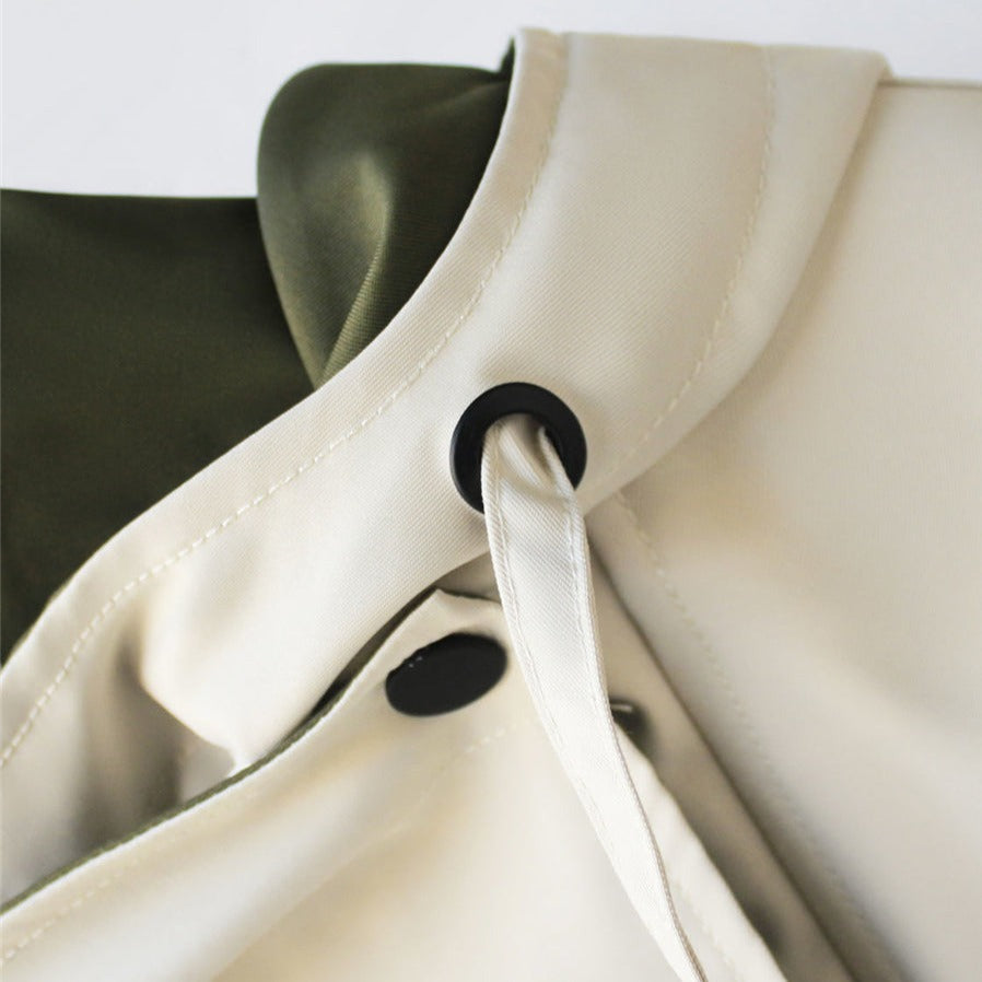 Karen | Moderne Tweekleurige Trenchcoat