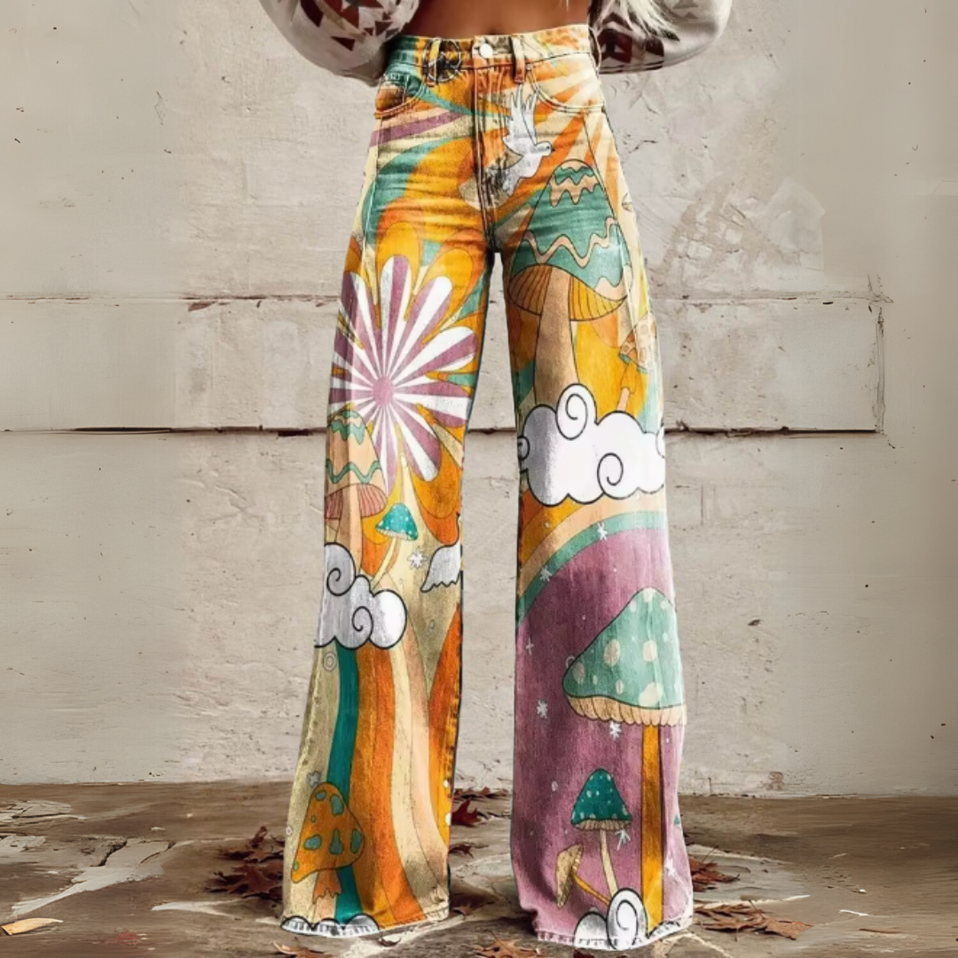 Olivia | Boho Vintage Broek