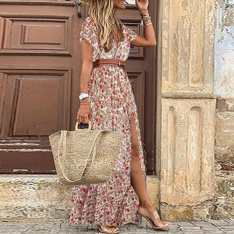 Denise | Elegante Bohemian Maxi-Jurk