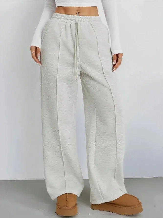 Essential | Comfortabele Wide-Leg Joggingbroek