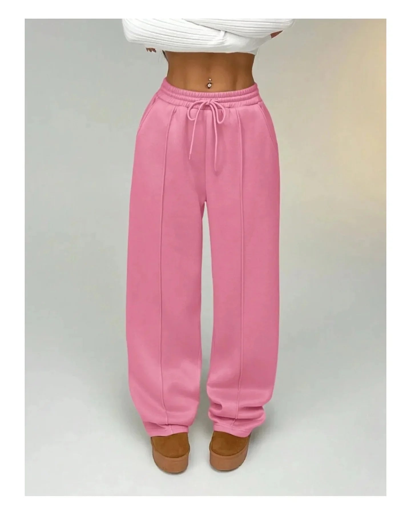Essential | Comfortabele Wide-Leg Joggingbroek