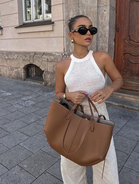 Cindy| Vintage Tote Bag
