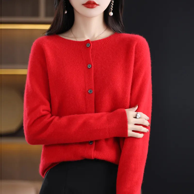 Natasha| Elegante Knoopjes Cardigan