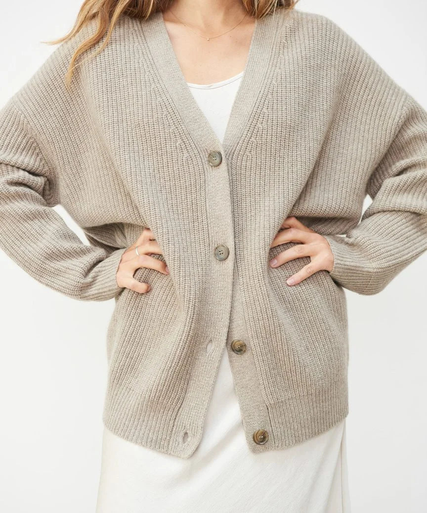 Abigail | Elegante Knopen Cardigan