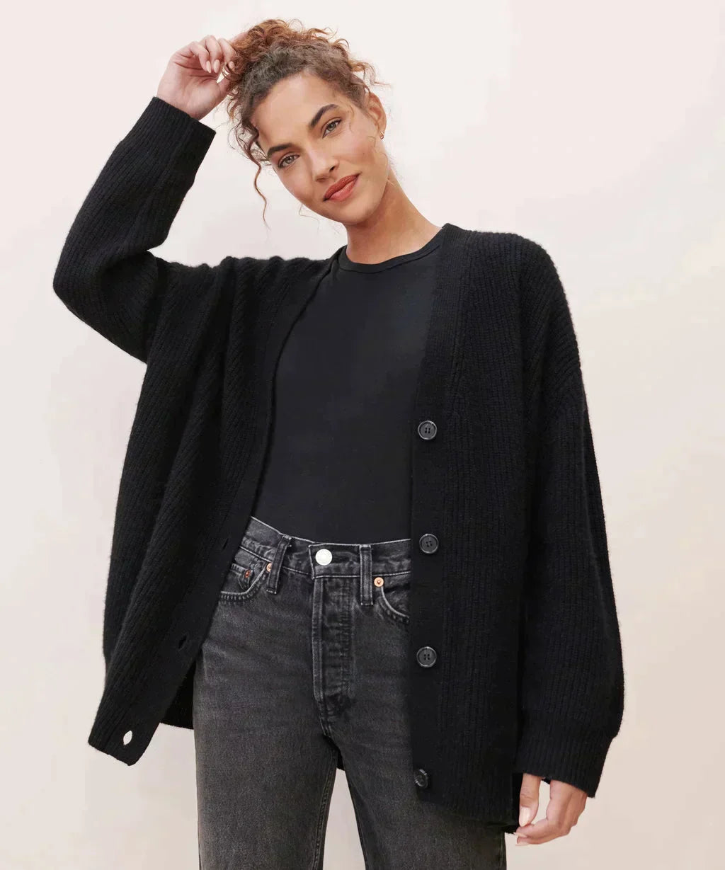 Abigail | Elegante Knopen Cardigan