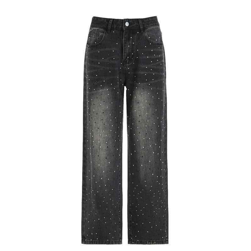 Chloe | Glitter Spijkerbroek