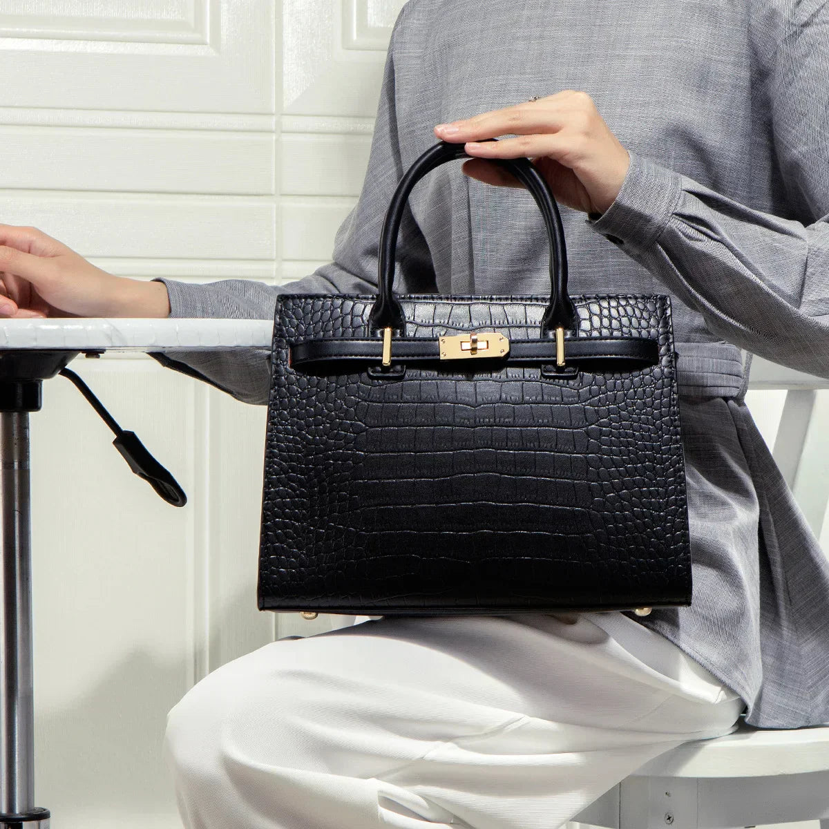 Dana | The Allure Croco Bag