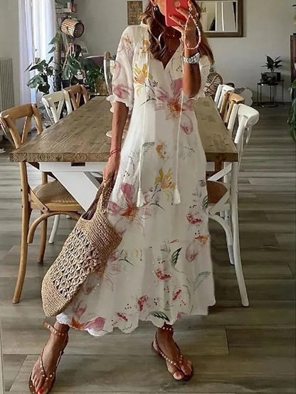 Maud | Elegante Boho Jurk
