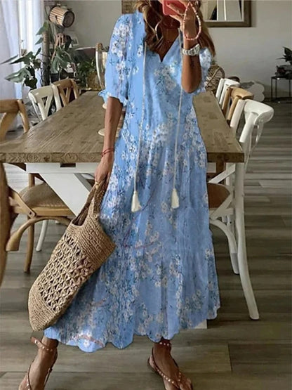 Maud | Elegante Boho Jurk