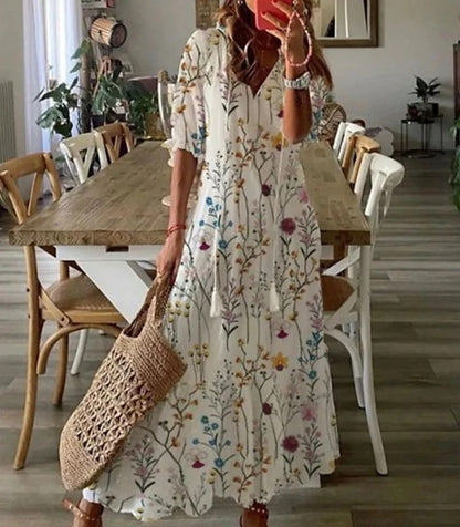 Maud | Elegante Boho Jurk