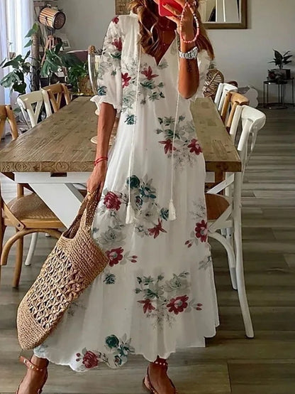 Maud | Elegante Boho Jurk