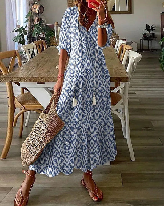 Maud | Elegante Boho Jurk