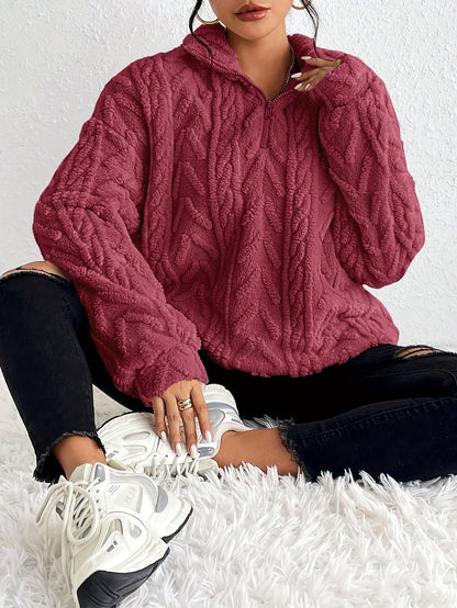 Dorentina| Elegante Fleece Trui