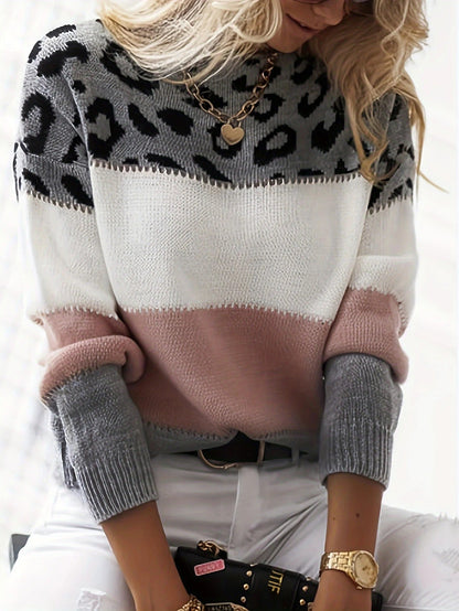 Aisha | Trui Met Luipaardprint