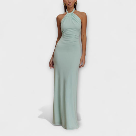 Lagune - Slinky Halter Maxi Jurk