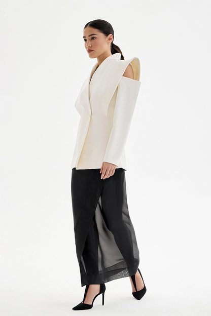 Valeria | Sculpturaal Schouderblazer