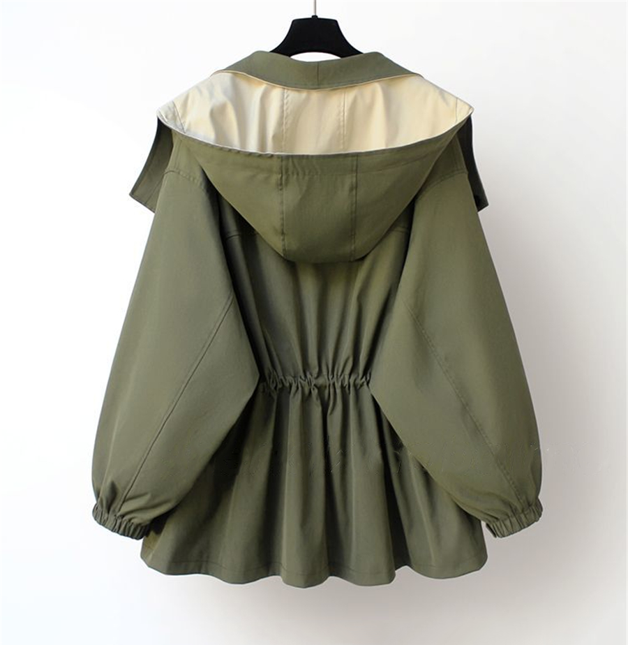 Karen | Moderne Tweekleurige Trenchcoat