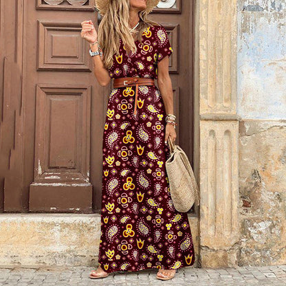 Denise | Elegante Bohemian Maxi-Jurk