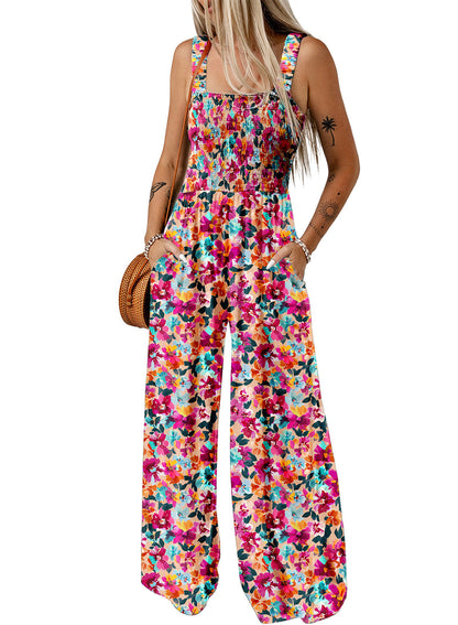 Tara | Boho Jumpsuit met Wijde Pijpen