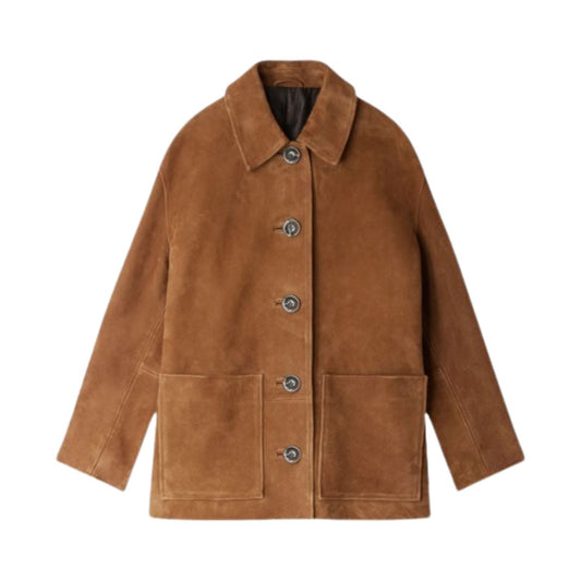 Tana| Suede Statement Coat