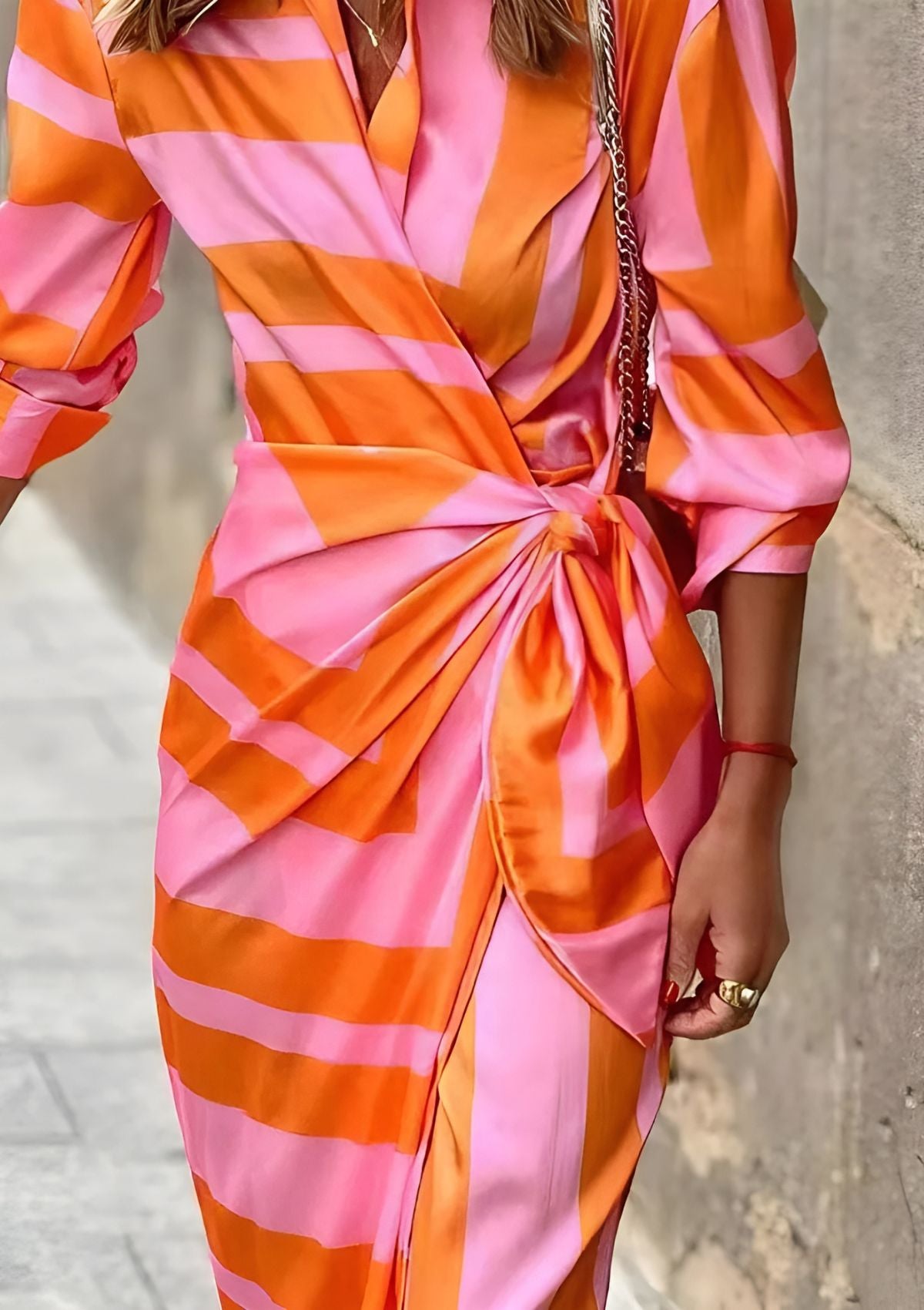 Ivy | Elegante wikkeljurk