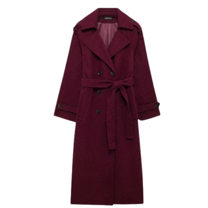 Sara| Classy Burgundy Jas