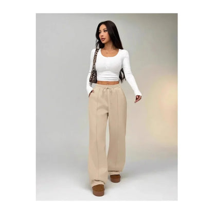 Essential | Comfortabele Wide-Leg Joggingbroek