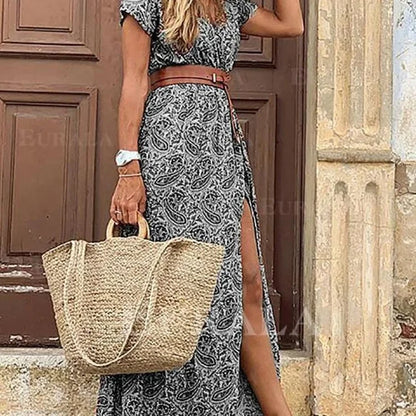 Denise | Elegante Bohemian Maxi-Jurk
