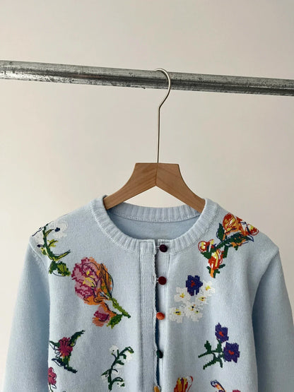 Sahara | Elegant vest met bloemen
