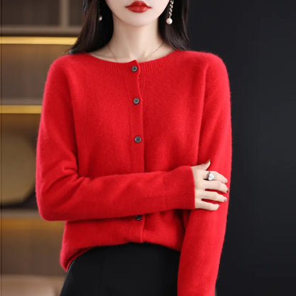 Natasha| Elegante Knoopjes Cardigan