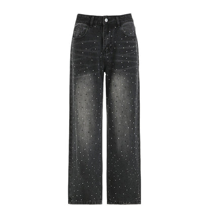 Chloe | Glitter Spijkerbroek