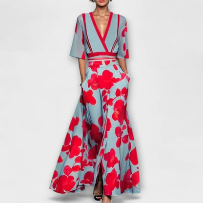 Alma - Elegante Mouw Ontwerp Damesjurk