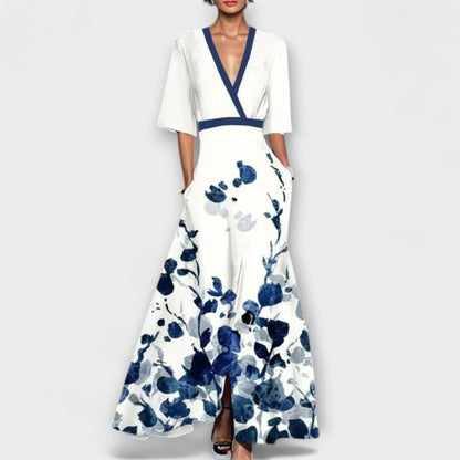 Alma - Elegante Mouw Ontwerp Damesjurk